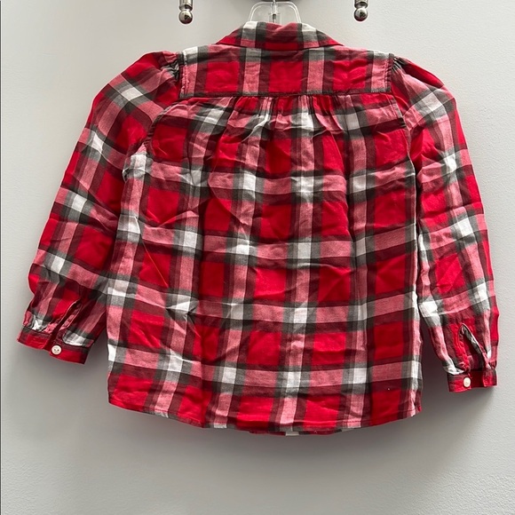 Polo by Ralph Lauren Red and White Button Down Shirt - Picture 2 of 4